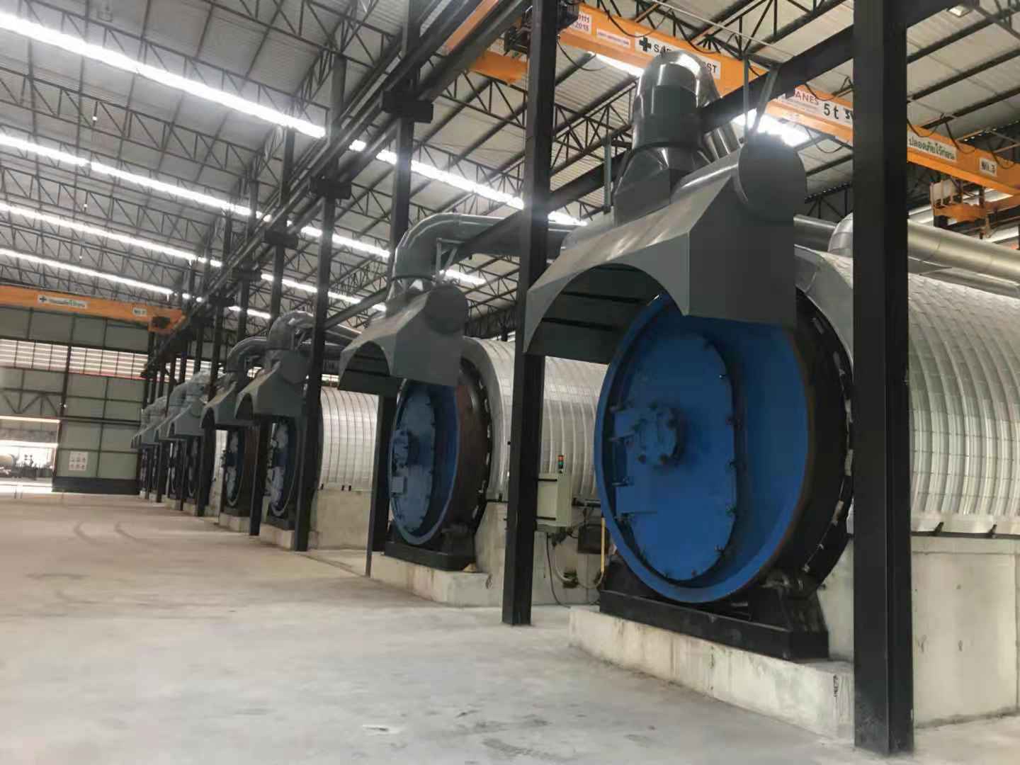 廢輪胎裂解煉油設備